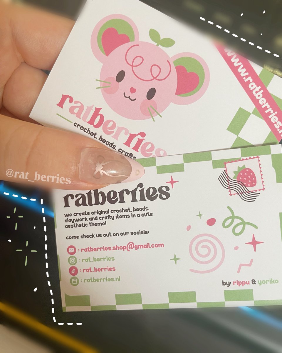 ripkremit's tweet image. ahh so excited!! 🌸🐭 #crochet #SmallBusiness
instagram.com/rat_berries?ig… | ratberries.nl
