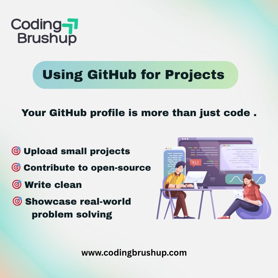 Codingbrushup's tweet image. Why GitHub is a Must-Have in Your Developer
ToolkitYour GitHub profile is your developer resume. Start by
uploading small projects, contributing to open source, and
#GitHubTips #DeveloperTools #OpenSourceContributions
#DevPortfolio #CodingBrushUp