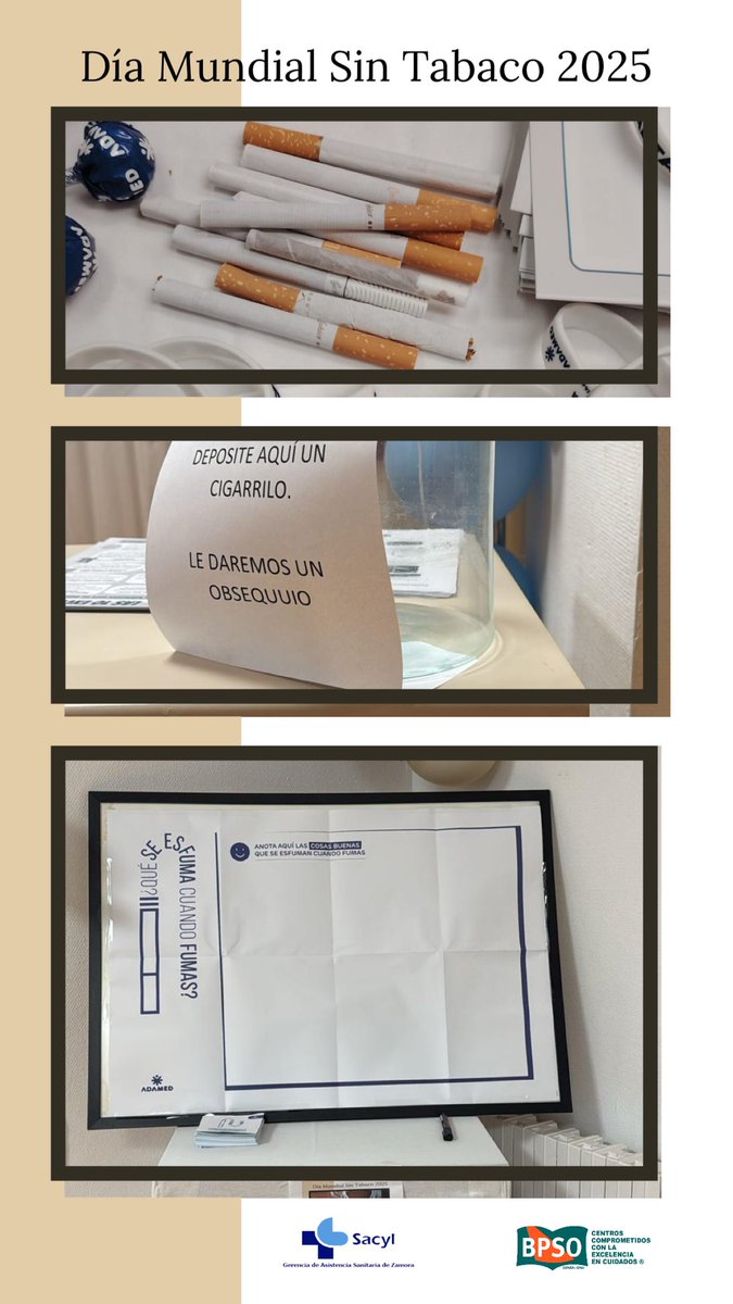 #DiaMundialSinTabaco <a href="/Bpso_Host_CyL/">BPSO_HOST_CastillayLeón</a> <a href="/RNAO/">RNAO</a> <a href="/DorisGrinspun/">Dr. Doris Grinspun 🇨🇦 RN, PhD, FAAN, O.ONT</a>