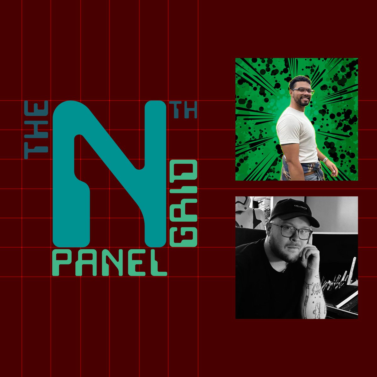 lb_comic's tweet image. The Nth Panel Grid is back up and running!
Episode 4 of this season features Evan Von Doom and Frederik Hornung!
shows.acast.com/the-nth-panel-…