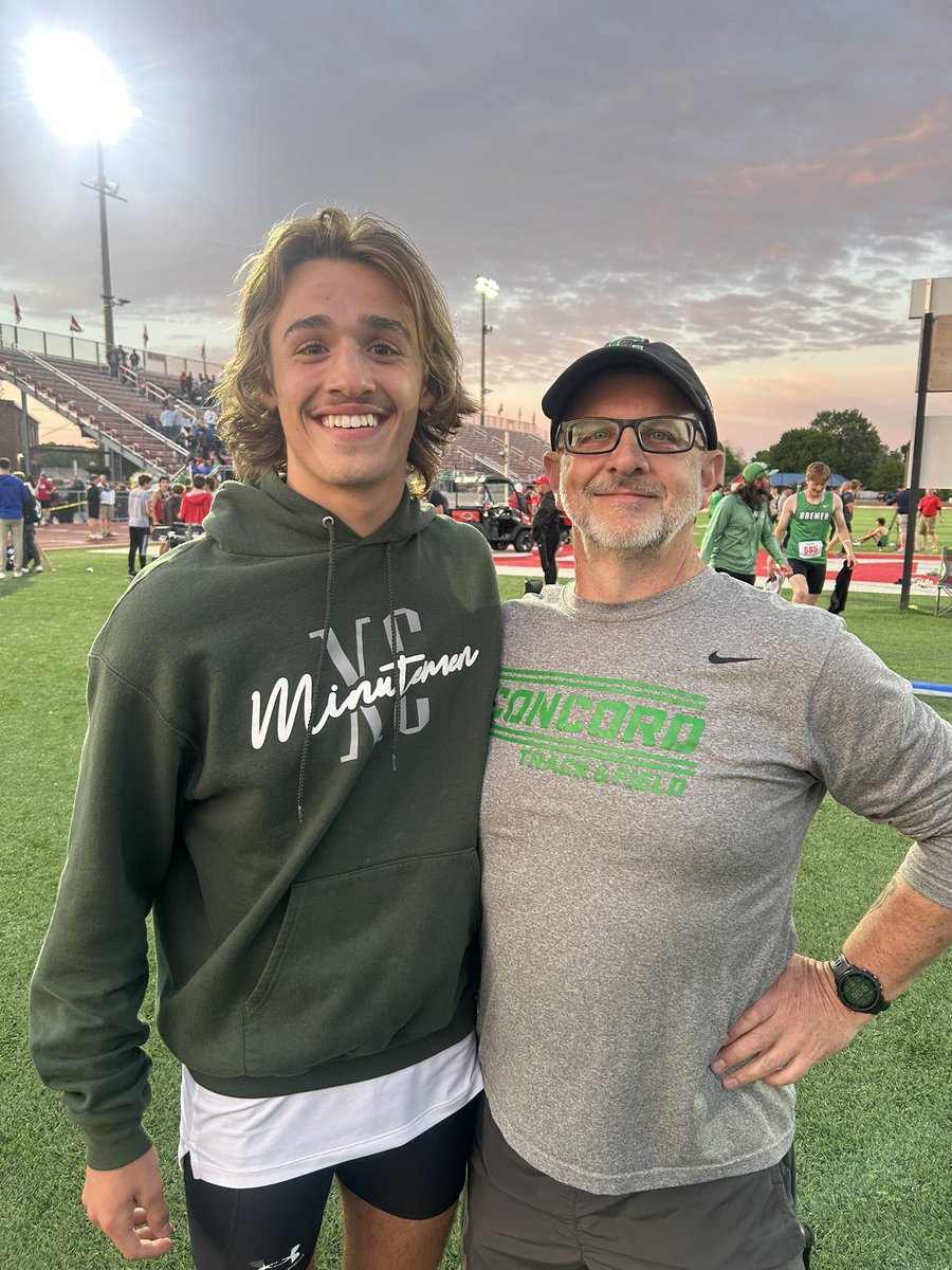 Regional champion Jack Yoder along with Coach Nicoson from last night. Congrats Jack!