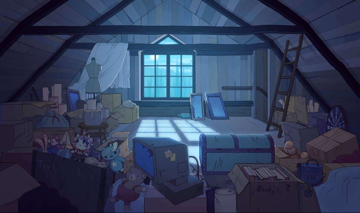 cameronfeltart's tweet image. My paint workflow:  First, put colors down. Then fix everything with lighting 

This BG is from a scene in Buffpup&apos;s music video, I made working with AdventureNoises studio
#backgrounddesign #backgroundpaint #BGpaint #animationart #BGart #backgroundartist #backgroundart