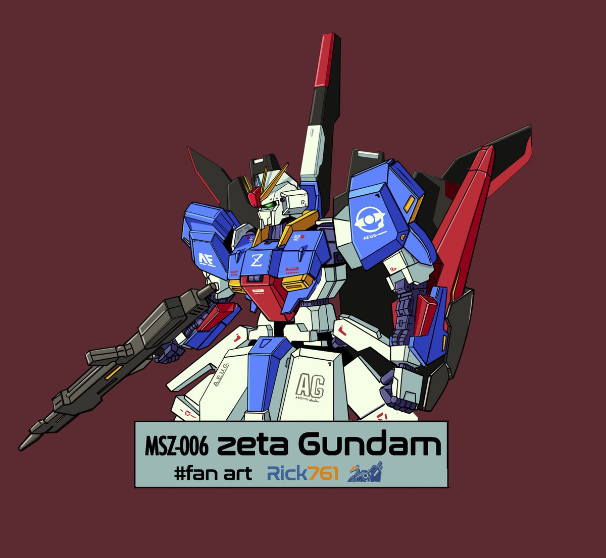 Rick761000's tweet photo. z gundam #fanart #zgundam https://t.co/C302aO2h0L