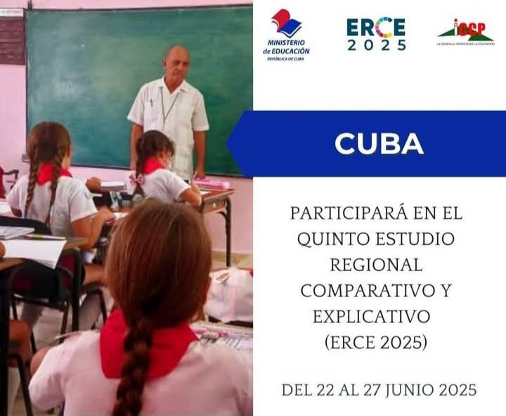 Continua el Ministerio de Educación de la República de #Cuba  y el Instituto Central de Ciencias Pedagógicas ( ICCP), preparando las condiciones para la aplicación del Estudio Regional Comparativo y Explicativo #ERCE2025.