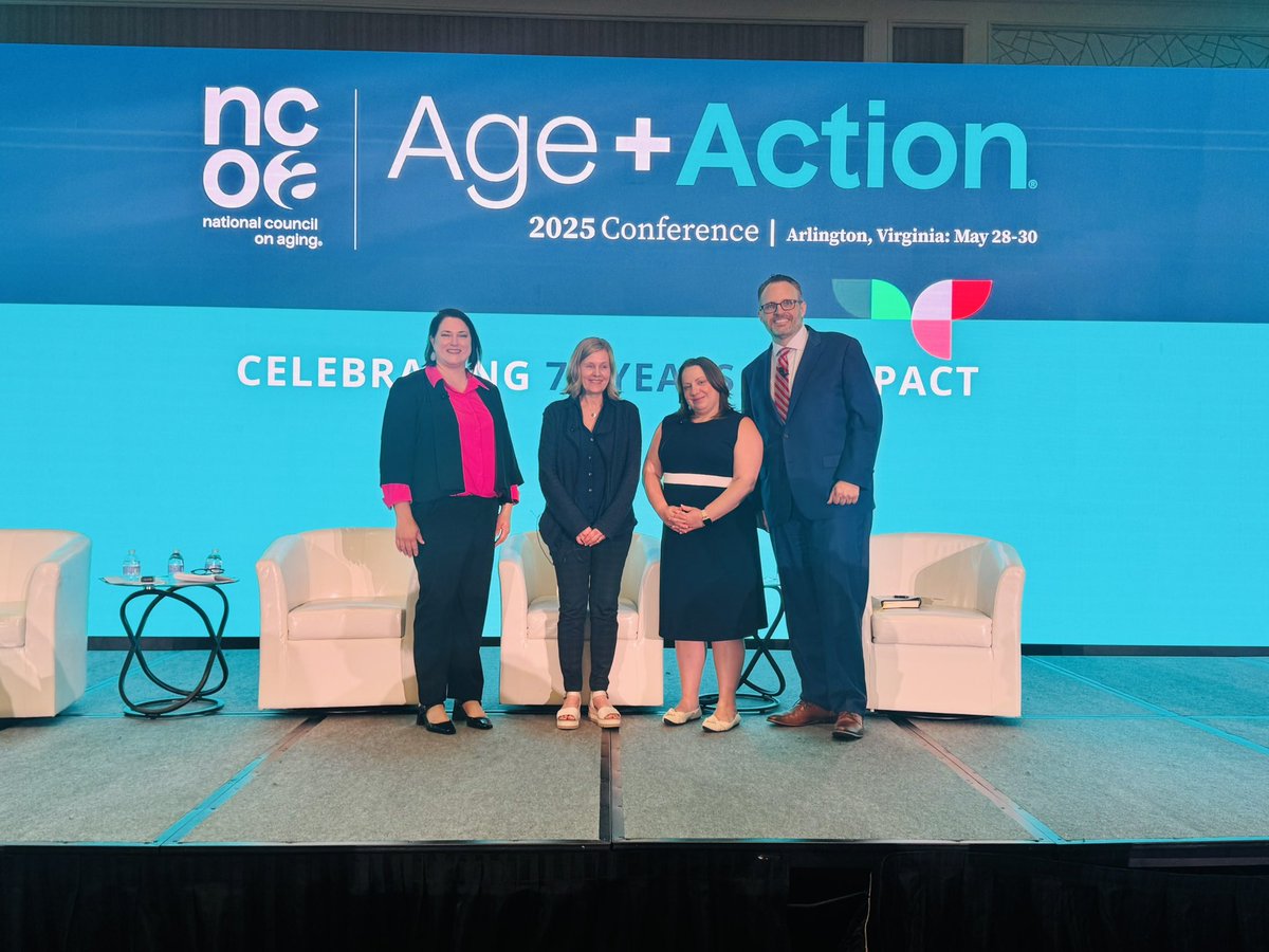 We all deserve to be part of the digital age. Thanks to our #AgeAction25 panel who discussed how we can help #OlderAdults gain the skills to navigate online w/confidence! 

Josh Hodges, NCOA
Melissa Lanning, <a href="/BBB_Institute/">BBB Institute for Marketplace Trust</a>
Colleen McClain, <a href="/pewresearch/">Pew Research Center</a>
Jeanette Manzano, <a href="/DCHHS/">Dallas County HHS</a>