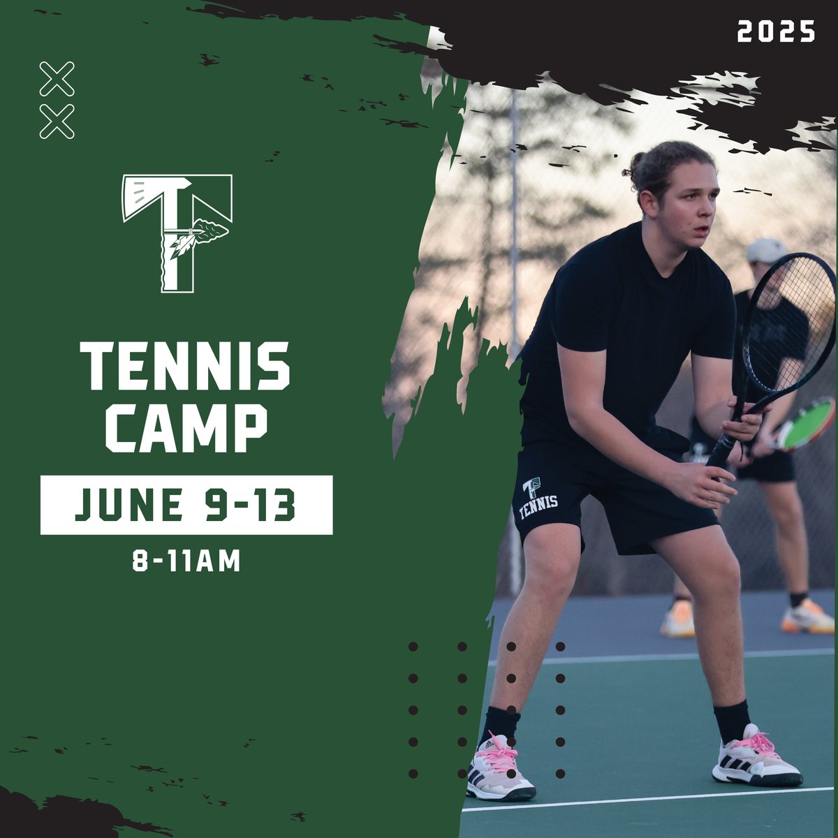 𝐒𝐮𝐦𝐦𝐞𝐫 𝐒𝐩𝐨𝐫𝐭𝐬 𝐂𝐚𝐦𝐩 - 𝐓𝐞𝐧𝐧𝐢𝐬
Learn fundamental skills, strategies,  and game conditions while building confidence at TFS! Open to rising 5-8 graders from June 9-13!

tfsathletics.com/summer-sports-…