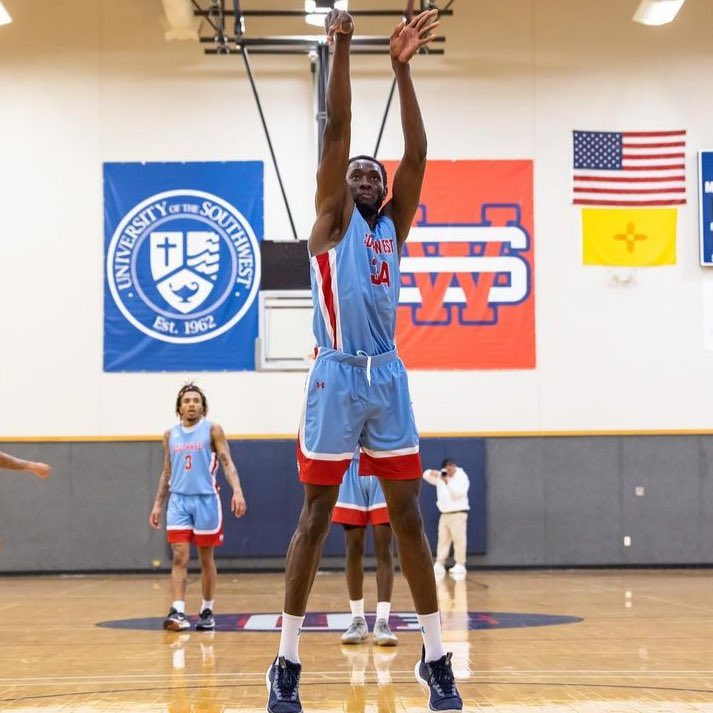 6’9 center now available. Open to all levels and opportunities for 25’26 season. Sat out 1 year.
Phone number: 580-461-0803
DM’s are open 
Full film: youtu.be/cEIcs0kGNoE
