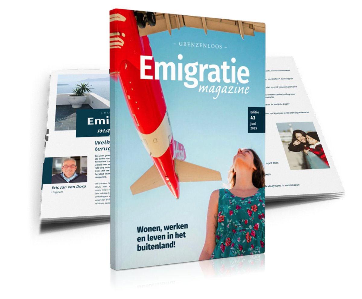 Het Grenzenloos EMIGRATIE Magazine staat elke maand boordevol praktische tips, eerlijke verhalen en actuele nieuwtjes over wonen en leven in het buitenland. Digitaal en volledig gratis!

grenzenloos.nl/emigratie-maga…