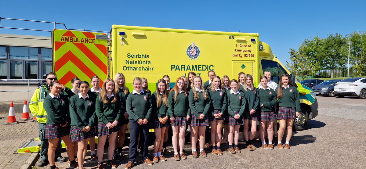 National Ambulance Service ๐ฎ๐ช๐ (@ambulancenas) on Twitter photo Big thanks to Paramedic Tutor Tony Murray and Paramedic Fiona Lawless who attended <a href="/scoilmhuirecos/">Scoil Mhuire Greenhill</a> careers expo on behalf of NAS last week.
A great day out and brilliant to get the opportunity to talk to so many motivated young women! Big thanks to Paramedic Tutor Tony Murray and Paramedic Fiona Lawless who attended <a href="/scoilmhuirecos/">Scoil Mhuire Greenhill</a> careers expo on behalf of NAS last week.
A great day out and brilliant to get the opportunity to talk to so many motivated young women!