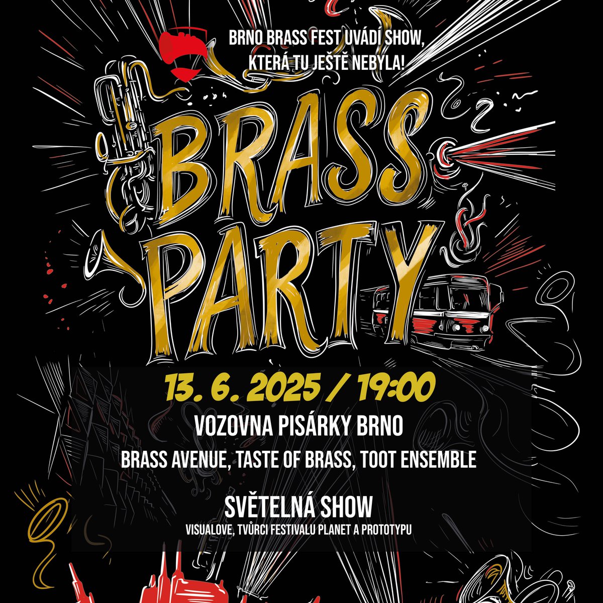 Další podcast Šalina do ucha je tu! Tentokrát jsme si povídali o blížící se Brass Party, která je prvním koncertem v tramvajové vozovně v Česku. O den později na ni naváže Den otevřených dveří, čekají nás všechny perné, ale božské dny! buzzsprout.com/1923506/episod…