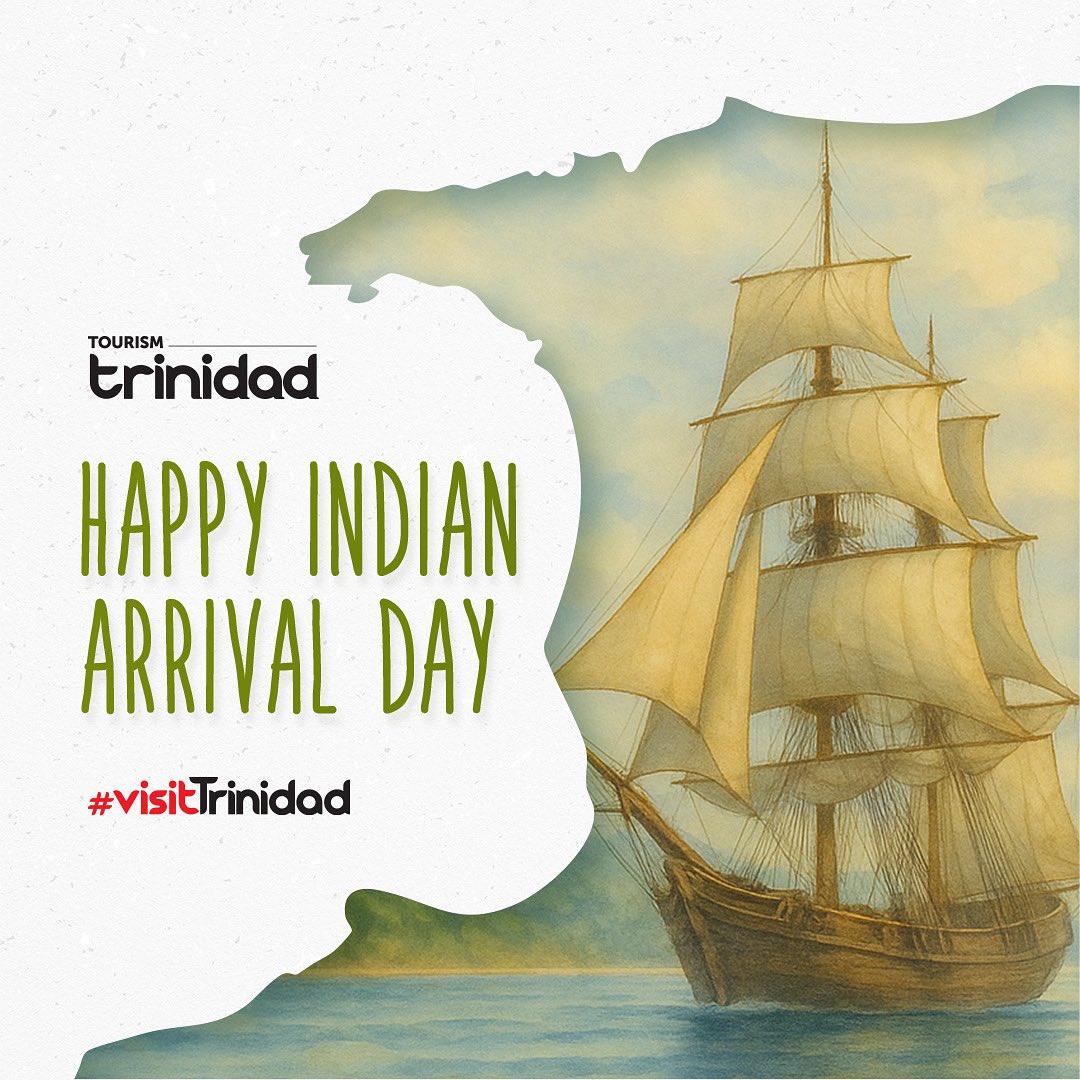 Happy Indian Arrival Day!

#visitTrinidad #TourismTrinidad