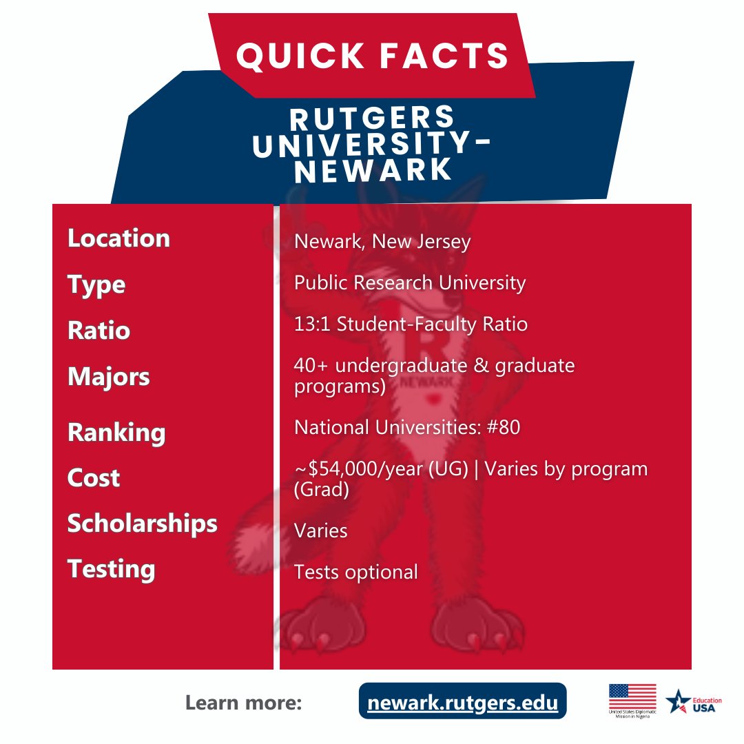 🎥 Missed our webinars? We’ve got you covered with the recaps!

<a href="/RutgersU/">Rutgers University</a> offers strong academics, generous scholarships, and great support for international students 🌍📚.

🇺🇸 Rutgers University–Newark
✨ Urban research university in New Jersey
✨ Renowned for diversity and