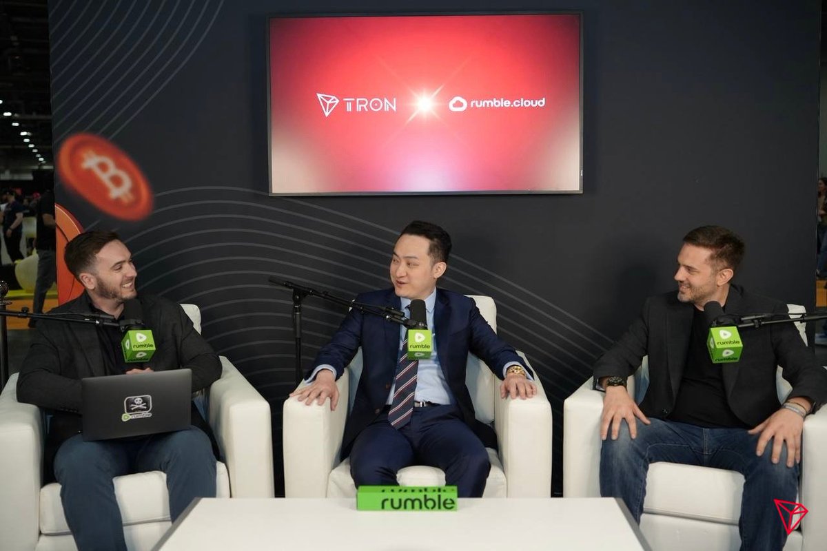 ๐ช๐ฒ๐ฏ๐ ๐๐ฒ๐บ๐ถ๐ป๐ถ โ (@e_etini) on Twitter photo A recent podcast I listened to featuring <a href="/justinsuntron/">H.E. Justin Sun ๐</a>, the founder of <a href="/trondao/">TRON DAO</a>, alongside <a href="/chrispavlovski/">Chris Pavlovski ๐ดโโ ๏ธ</a>, the CEO of <a href="/rumblecloud/">Rumble Cloud</a>, and host <a href="/matt_kohrs/">Matt Kohrs</a>.
They came together on <a href="/rumblevideo/">Rumble ๐ดโโ ๏ธ</a> to dive into the details of TRON's new strategic partnership with Rumble Cloud, which A recent podcast I listened to featuring <a href="/justinsuntron/">H.E. Justin Sun ๐</a>, the founder of <a href="/trondao/">TRON DAO</a>, alongside <a href="/chrispavlovski/">Chris Pavlovski ๐ดโโ ๏ธ</a>, the CEO of <a href="/rumblecloud/">Rumble Cloud</a>, and host <a href="/matt_kohrs/">Matt Kohrs</a>.
They came together on <a href="/rumblevideo/">Rumble ๐ดโโ ๏ธ</a> to dive into the details of TRON's new strategic partnership with Rumble Cloud, which