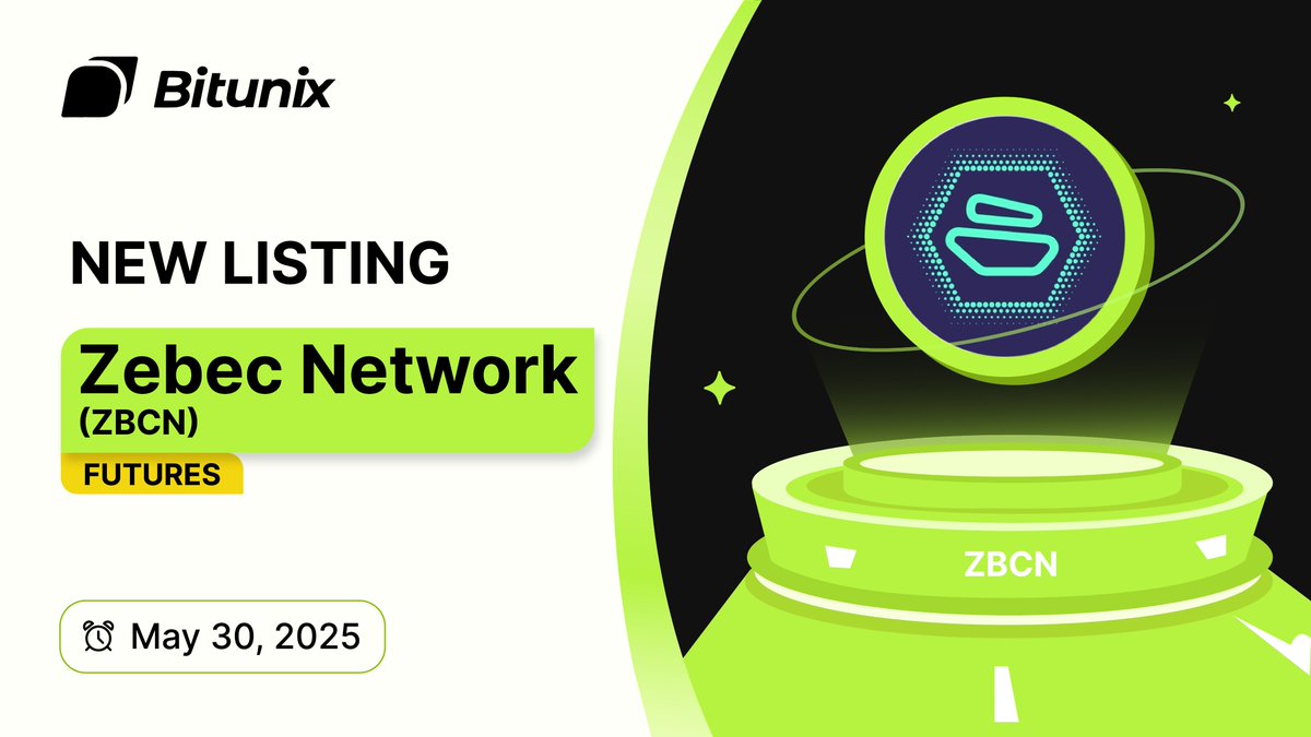 Bitunix (@bitunixofficial) on Twitter photo 📣 $ZBCN <a href="/Zebec_HQ/">Zebec Network</a> Trading is now available on Bitunix Futures!
🔥 Futures Trading bitunix.com/contract-trade…
ℹ️ More Details bitunix.com/contract-trade… 📣 $ZBCN <a href="/Zebec_HQ/">Zebec Network</a> Trading is now available on Bitunix Futures!
🔥 Futures Trading bitunix.com/contract-trade…
ℹ️ More Details bitunix.com/contract-trade…