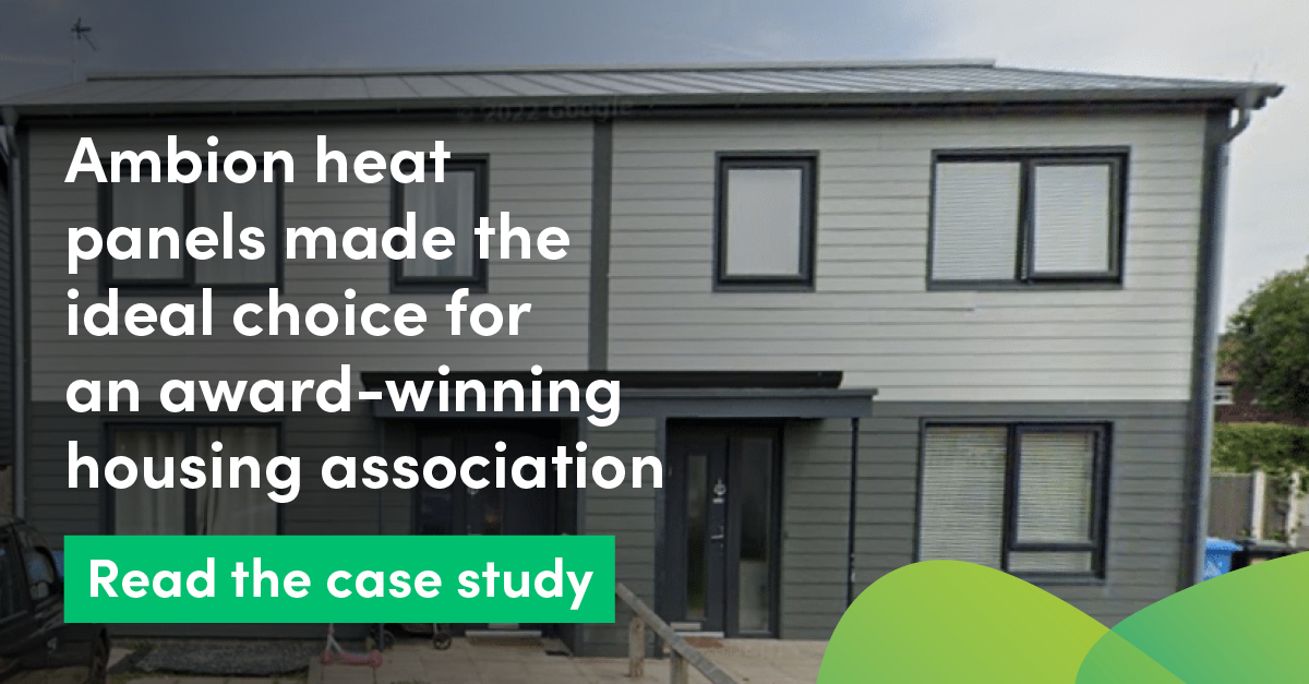 When innovative HA <a href="/HaltonHousing/">Halton Housing</a> needed a heating technology to align with its MMC approach, it turned to Ambion.

Discover how we made sure residents enjoy 24-hour thermal comfort with low running costs: ambionheating.com/case-studies/h…

#SocialHousing #CaseStudy