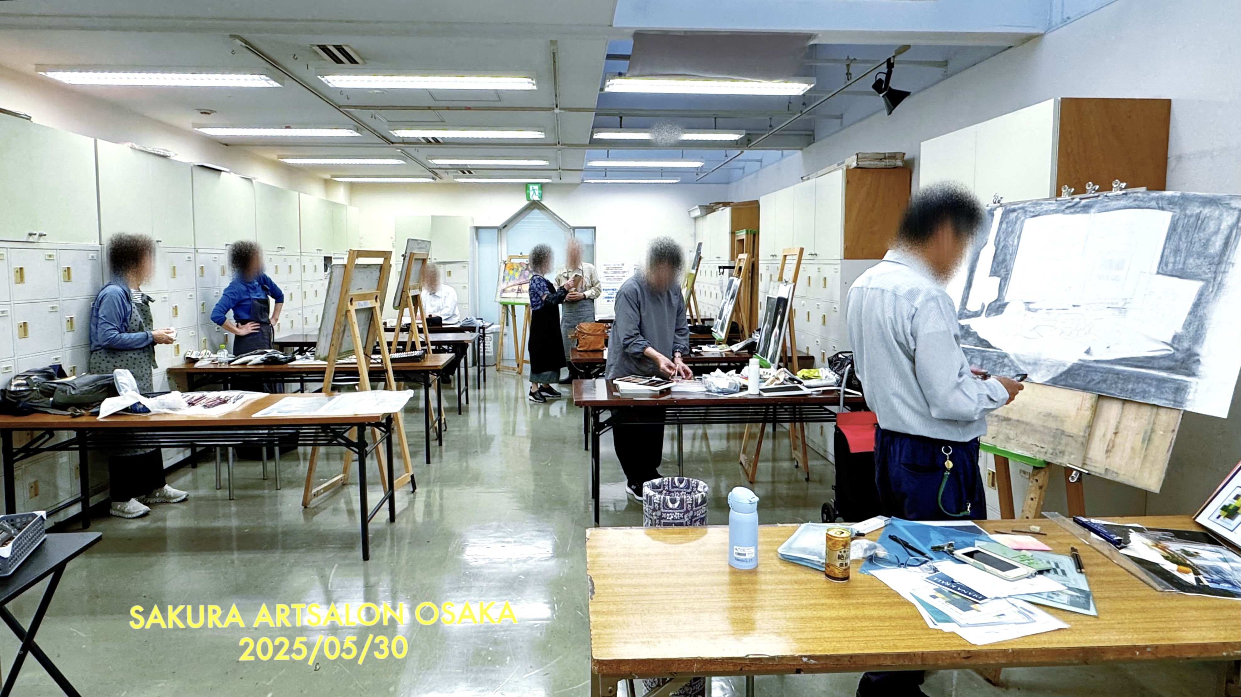 大谷郁代、【幸福な食卓】、希少な画集画、新品高級額・額装付