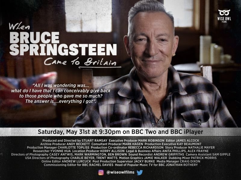 True North Post (@truenorthpost) on Twitter photo Watch "When Bruce Springsteen Came to Britain", 31st May 9.30pm on BBC2 by our friends <a href="/wiseowlfilms/">Wise Owl Films</a>
Online and dub by True North Post.
#BruceSpringsteenFanClub #BruceSpringsteen Watch "When Bruce Springsteen Came to Britain", 31st May 9.30pm on BBC2 by our friends <a href="/wiseowlfilms/">Wise Owl Films</a>
Online and dub by True North Post.
#BruceSpringsteenFanClub #BruceSpringsteen