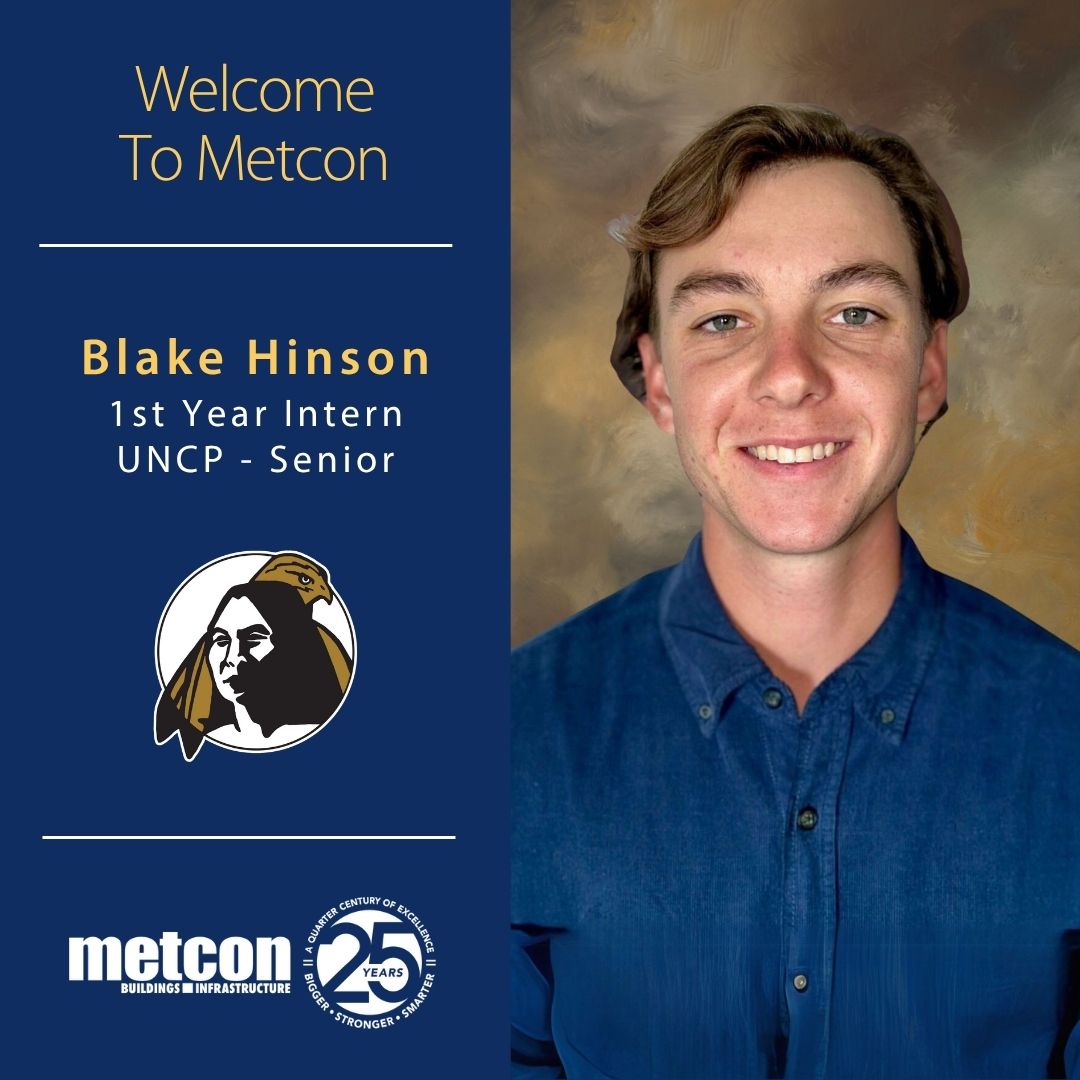 MetconConstruct's tweet image. Blake is a driven individual with a passion for building and innovation. He is committed to getting work done efficiently while building strong relationships.
#MetconInterns #InternshipProgram #FutureLeaders #HandsOnLearning #ConstructionLife