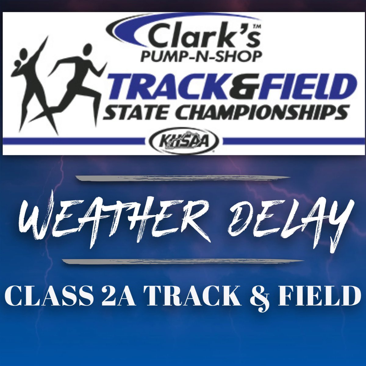 SCHS Athletics (@schsrockets) on Twitter photo We are currently under a weather delay for the start of the KHSAA STATE TRACK MEET!
<a href="/SCPS_Activities/">SCPS_Activities</a> We are currently under a weather delay for the start of the KHSAA STATE TRACK MEET!
<a href="/SCPS_Activities/">SCPS_Activities</a>