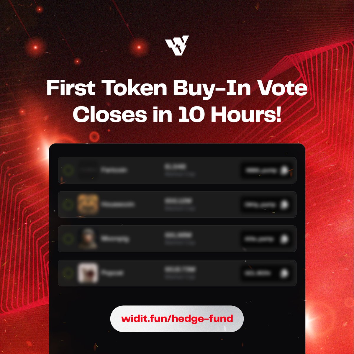 Which token are we buying first WIDI’t? 😏