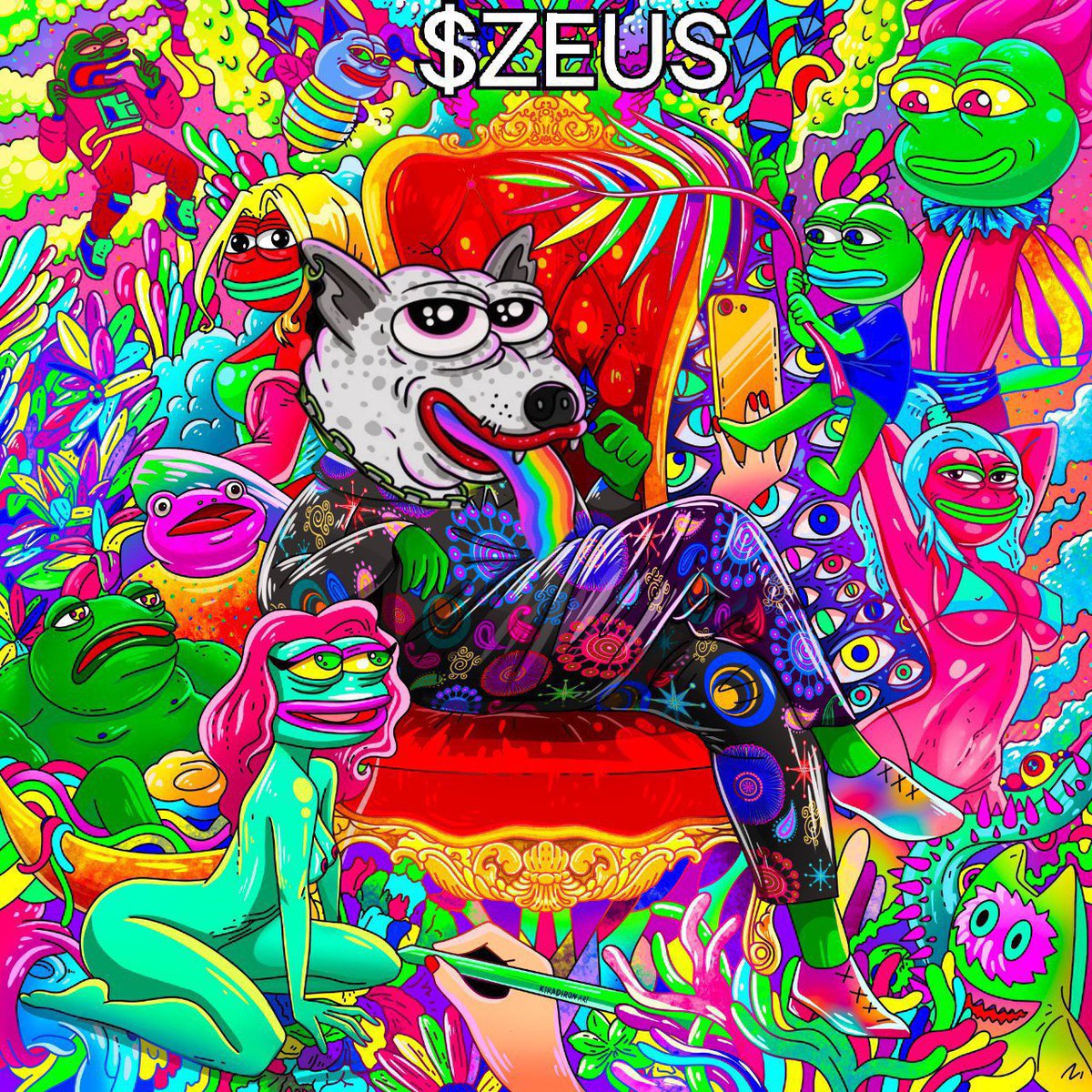 Zeus | Pepe’s Dog tweet media