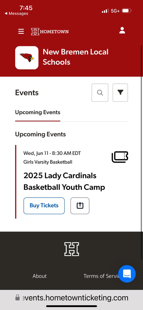 CoachskS's tweet photo. Youth Girls Basketball Camp info on Hometown.  ❤️🏀🎉 @NewBremenSports @NewBremenGBB @NBHS_softball @NBCardsBaseball https://t.co/XuwQ7Srb8W