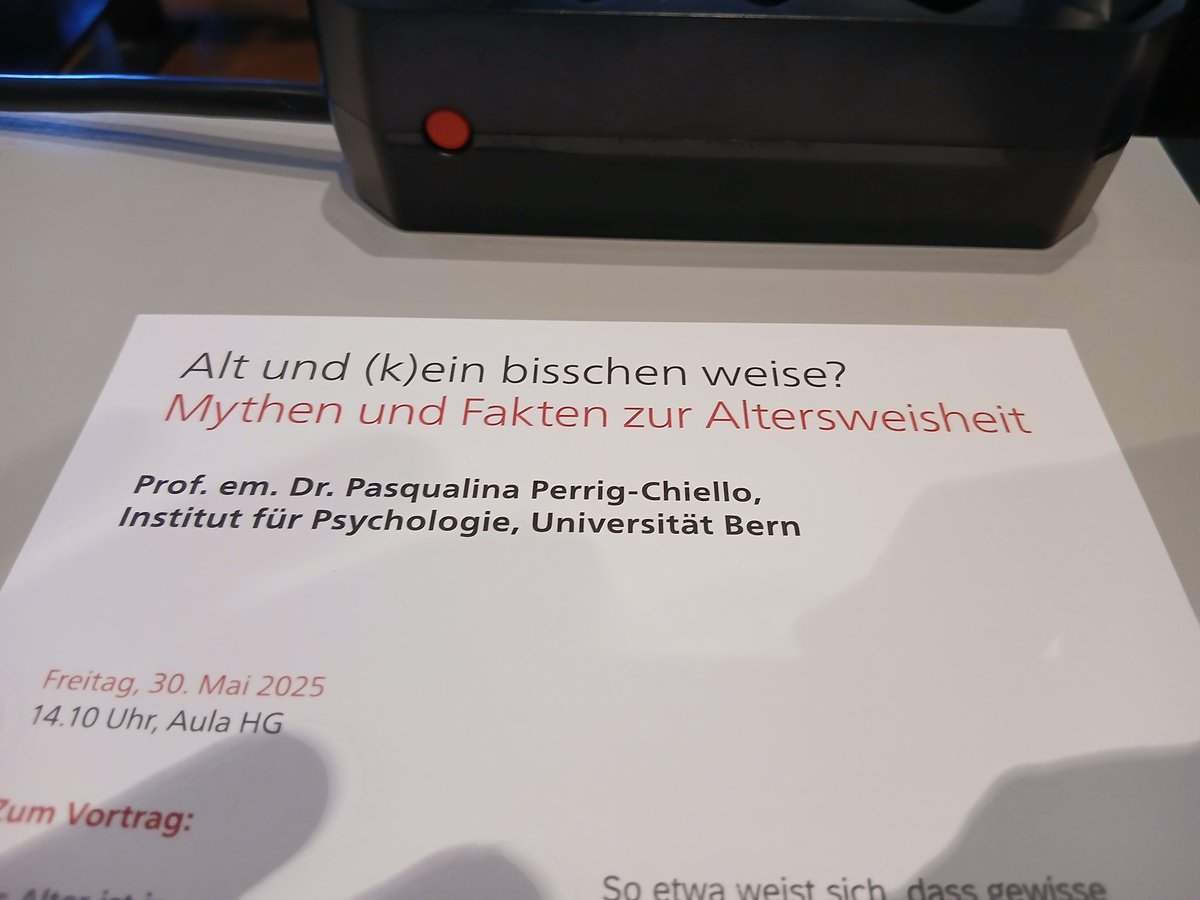 Heute erfahre ich es endlich.