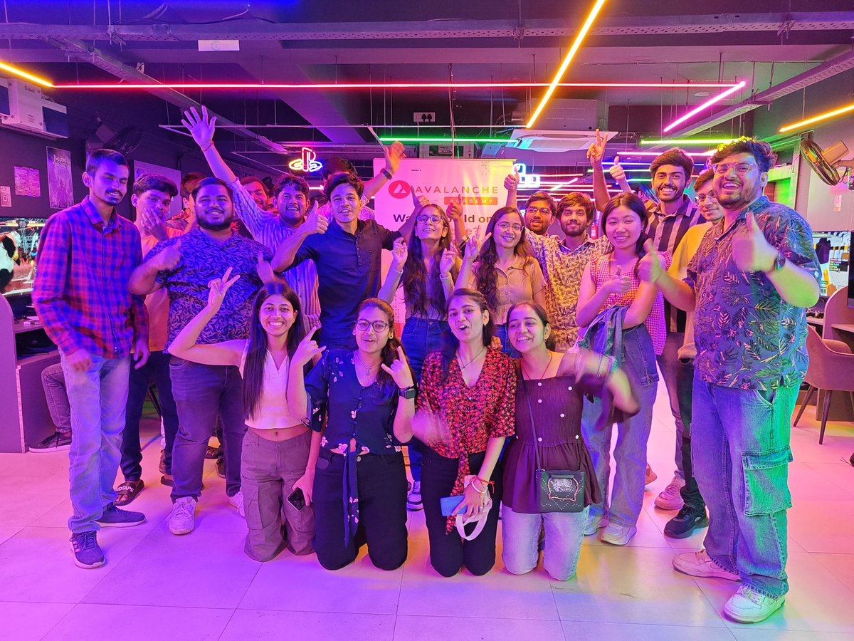 Avalanche Game night event was dope.🔥
It was a bit fun to introduce new folks to web3 gaming.
Explaining the amazing ecosystem <a href="/avax/">Avalanche🔺</a>  has whether it's for dev or gaming. 
Thanks for giving this opportunity especially <a href="/versatile_amit/">Amit Sharma </a> and <a href="/AvaxTeam1/">Avalanche Team1</a>.
