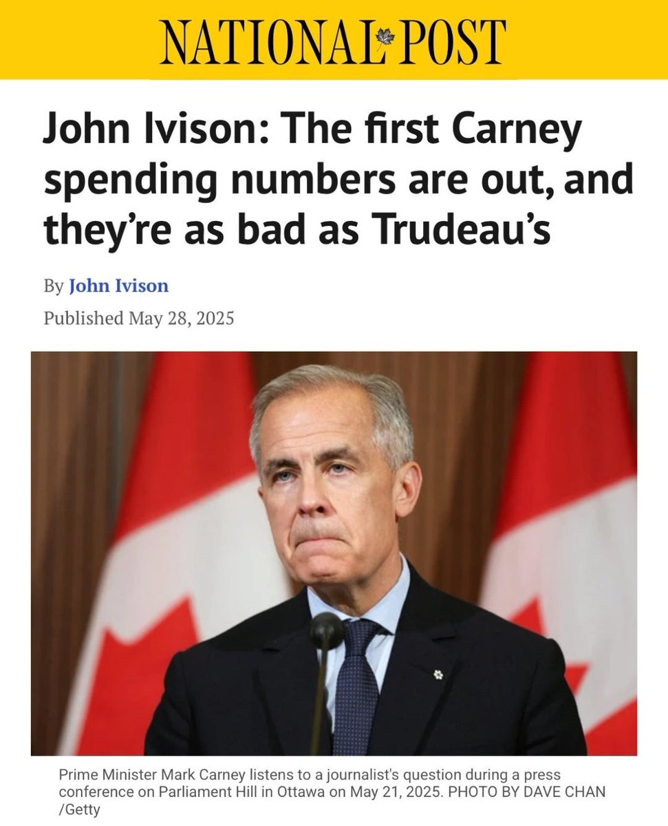 Meet the new boss, just like the old boss.

With <a href="/MarkJCarney/">Mark Carney</a>, a $2,000,000,000,000 dollar debt is just around the corner. Unless he cooks the books - watch.