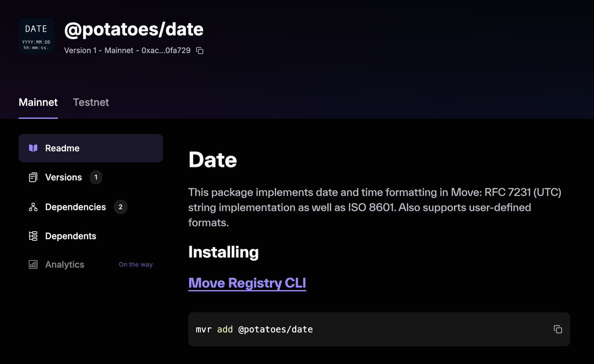 themoveguy's tweet photo. One more for MVR: date parsing / formatting library!

Now you can:
- print standard web UTC date
- print ISO 8601 date
- print custom format eg `YYYY/MM/DD-hh:mm:ss`
- restore timestamp from a valid UTC String

...and we'll never ever support time zones, don't ask. https://t.co/XQTlqIg1yA
