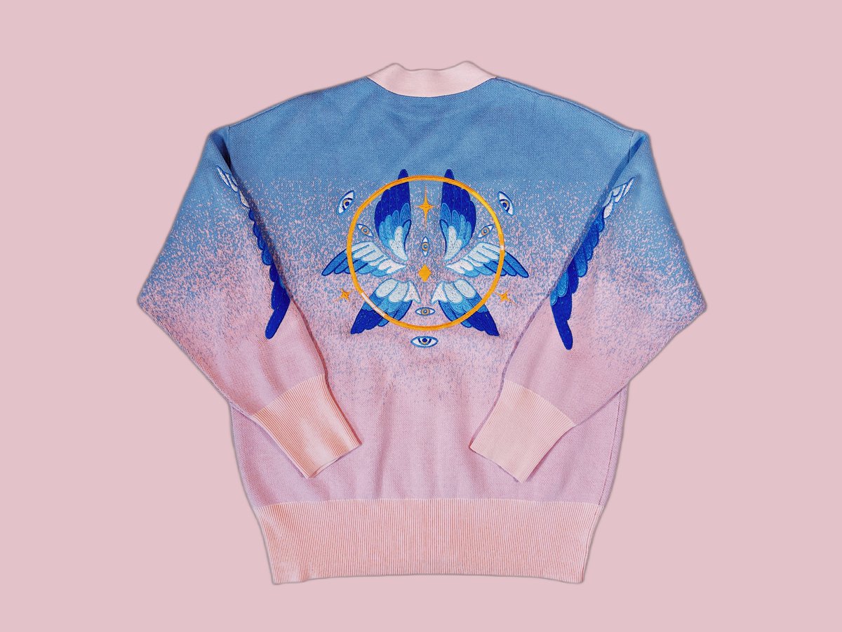 「The biblically correct Angel Cardigan」|meyo 🌸 artcade #70のイラスト