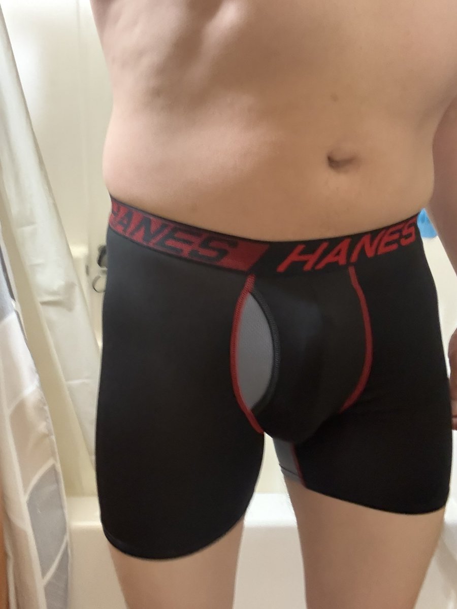 Well this is probably my last time of wearing underwear for awhile. It was nice while it lasted