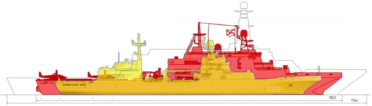 Capt(N) (@capt_navy) on Twitter photo As a comment on the latest news about the launching of a new amphibious assault ship,Vladimir Andreev.A few years ago,there was such a picture comparing amphibious assault ships.The yellow color indicates the Ivan Gren Class and the red color indicates the Vladimir Andreev Class. As a comment on the latest news about the launching of a new amphibious assault ship,Vladimir Andreev.A few years ago,there was such a picture comparing amphibious assault ships.The yellow color indicates the Ivan Gren Class and the red color indicates the Vladimir Andreev Class.