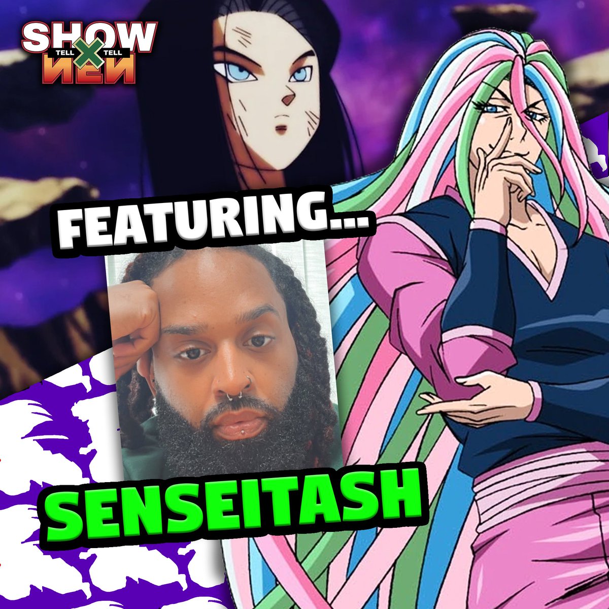 Show NEN Tell ✨ (@shownentell) on Twitter photo Our next Show NEN Guest is here! 🔥
<a href="/SenseiTash/">SenseiTash aka Crimson Hotness 😌🔥</a> will be joining us this Saturday on Show NEN Tell! 🙌🏾
Show NEN Tell Episodes are streamed LIVE every other Saturday from 12PM on Twitch & YouTube! Come through for everything Anime ✨️
#ShowNENTell Our next Show NEN Guest is here! 🔥
<a href="/SenseiTash/">SenseiTash aka Crimson Hotness 😌🔥</a> will be joining us this Saturday on Show NEN Tell! 🙌🏾
Show NEN Tell Episodes are streamed LIVE every other Saturday from 12PM on Twitch & YouTube! Come through for everything Anime ✨️
#ShowNENTell