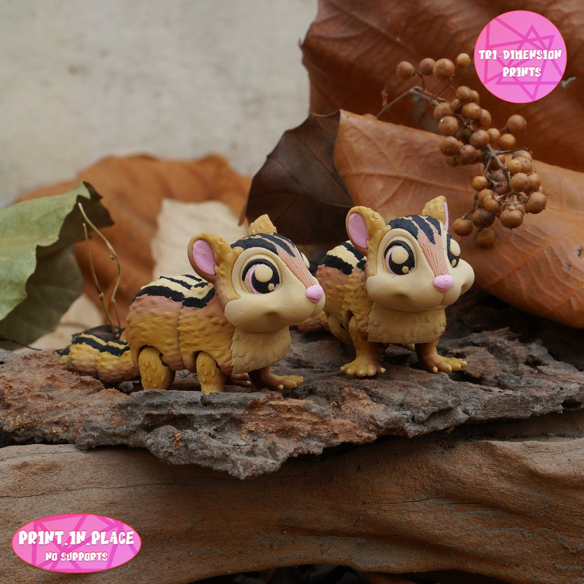 prints35833's tweet photo. Cute Flexi Chipmunk Now Available In @Cults3D 

STL LINK :- https://t.co/mWRDu8yChy

#3DPrinting #3dprint #3dprintedrat #cults3d #3dprinted #3dstl #flexichipmunk #chipmunk #dog https://t.co/RwiHnpWzDu