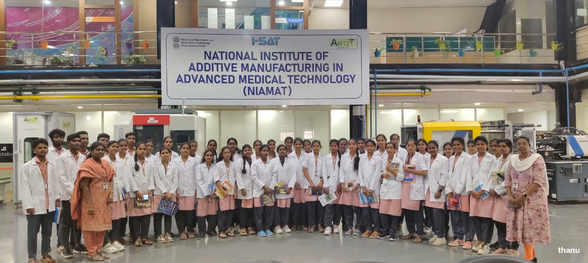 Future Pharma Leaders in the Making!  Students from Avanthi Institute of Pharmaceutical Sciences embarked on an enlightening industrial visit to <a href="/AP_MedTechZone/">AMTZ.in</a>, immersing themselves in the latest healthcare #innovations and cutting-edge #medical #technologies. #MedTech