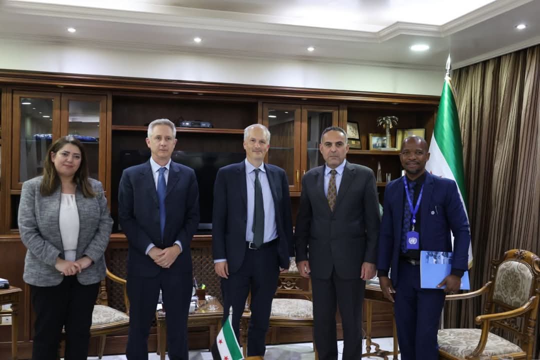 UK Development Director for Syria Peter McDermott recently met Syrian Minister for Agriculture and Agrarian Reform Dr. Amjad Badr, alongside <a href="/FAOSyria/">FAO in Syria</a> to discuss 🇬🇧 technical support.

Agriculture and food security are critical to Syria’s future prosperity.🌾