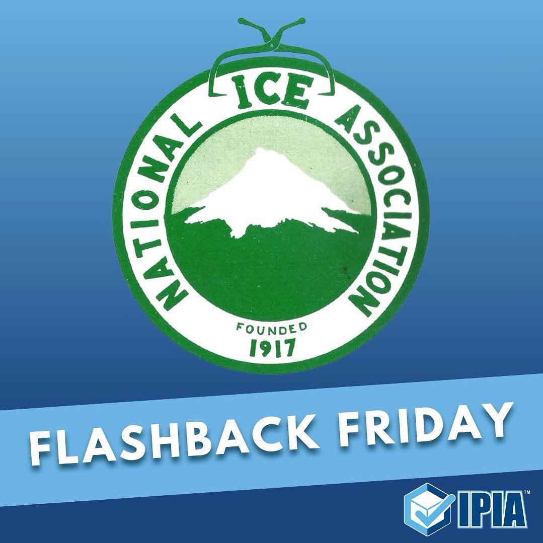 IceIsFood's tweet image. #FlashbackFriday to 1917, when we were known as the National Ice Association. Our original logo is a symbol of our long-standing commitment to the ice industry. 

#IceIsFood #SafeIce #PackagedIce #SealofSafety #IceHistory