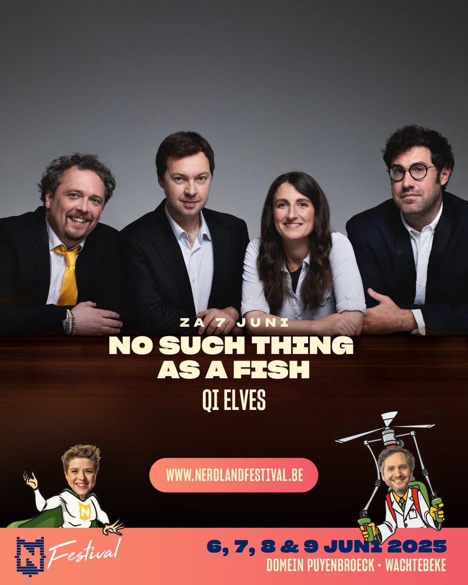 Just over a week to go until we're at <a href="/nerdlandbe/">Nerdland</a>!

Tickets are still available at nerdlandfestival.be - get yours now 🎟️