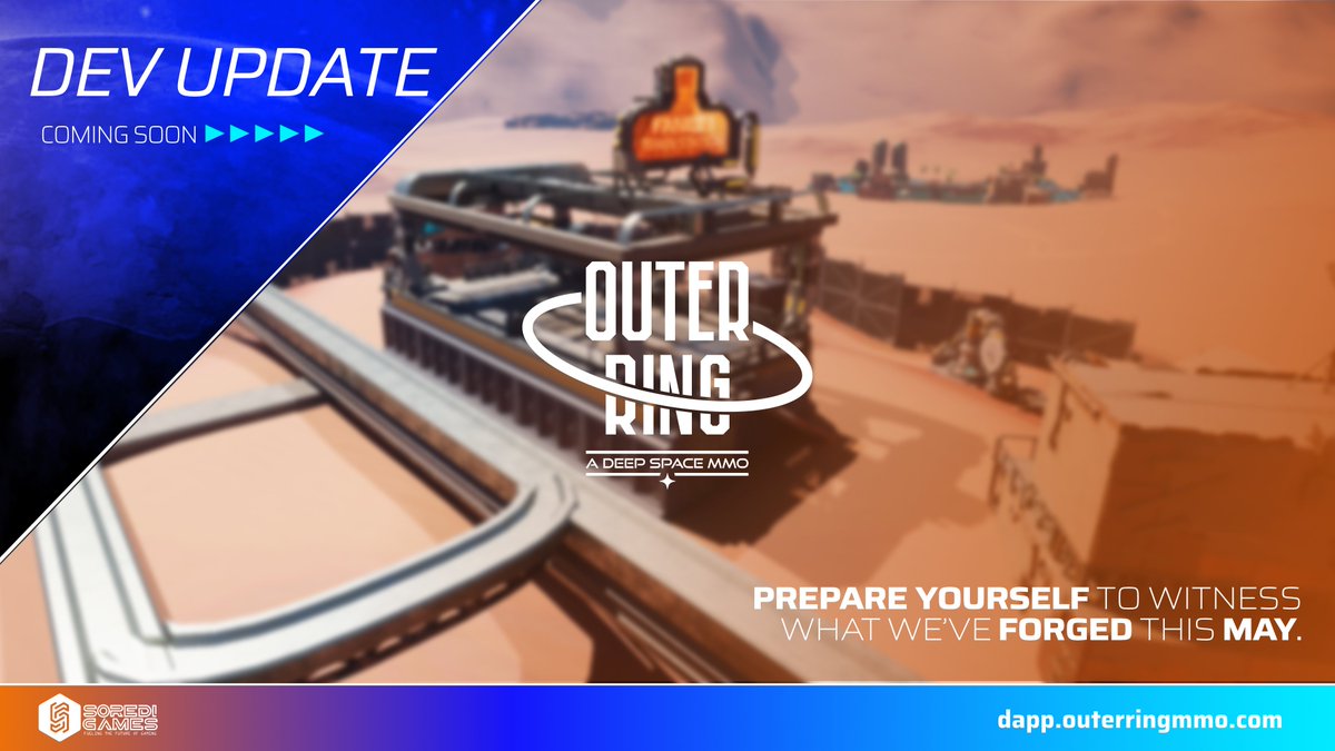 OuterRingMMOES's tweet photo. Great Silver City fue solo el comienzo.
Es momento de abordar el tren.

🔜 La próxima semana llega el Dev Update con todo lo trabajado en mayo.

#Web3Gaming #OuterRing #BlinkGalaxy