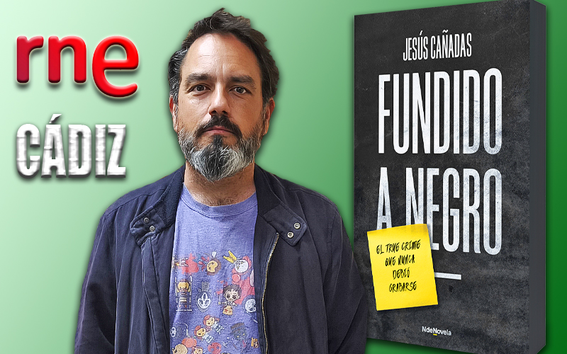 Aquí está la entrevista a Jesús Cañadas en <a href="/radio5_rne/">Radio 5</a> Cádiz sobre su novela "Fundido a negro". <a href="/NdeNovela_Ed/">NdeNovela_Ed</a> Minuto 8 aproximadamente en este enlace: rtve.es/play/audios/an…