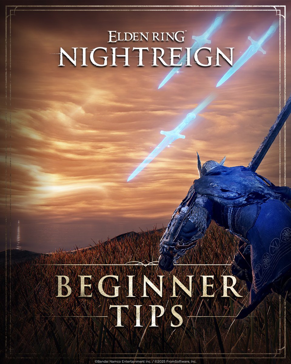 Limveld offers no mercy to the unprepared. Let knowledge be your first blade.
Together, you shall bring down the Nightlord.

Read our dedicated #ELDENRING #NIGHTREIGN beginner tips article: bnent.eu/NIGHTREIGN-Beg…