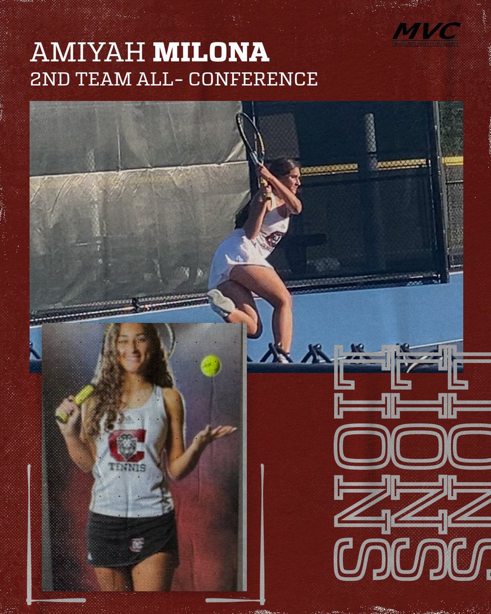 CHS Tennis (@chs_lionstennis) on Twitter photo Amiyah Milona- MVC 2nd Team All-Conference!!
Congrats to our captain on her success at 2nd singles this year!🎾⭐️
<a href="/_LionsAthletics/">Chelmsford HS Athletics</a> Amiyah Milona- MVC 2nd Team All-Conference!!
Congrats to our captain on her success at 2nd singles this year!🎾⭐️
<a href="/_LionsAthletics/">Chelmsford HS Athletics</a>