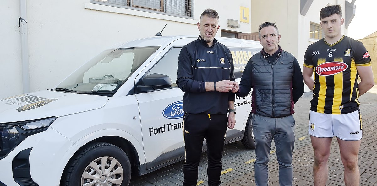 Huge weekend ahead for our U20 hurlers as they take on Tipp in the All Ireland Final tomorrow.

All at Michael Lyng Motors want to wish Mark and his team the very best of luck. Neil is pictured here with Mark and our very own Eoghan Lyng presenting them with a Kit Van, the Ford