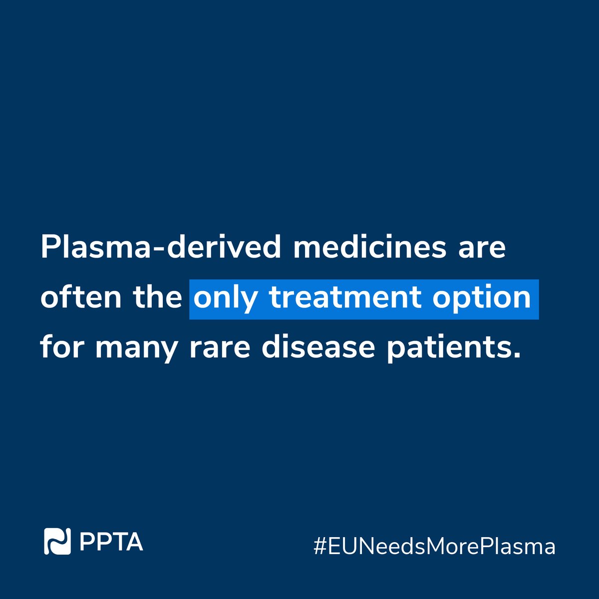 Plasma-derived medicines are often the ONLY treatment for #rare diseases. 

Without access, patients risk: 
▪️ Serious health complications 
▪️ Physical limitations 
▪️ Social isolation 
▪️ Reduced quality of life 

Access to these #lifesaving treatments 
is CRITICAL!⬆️