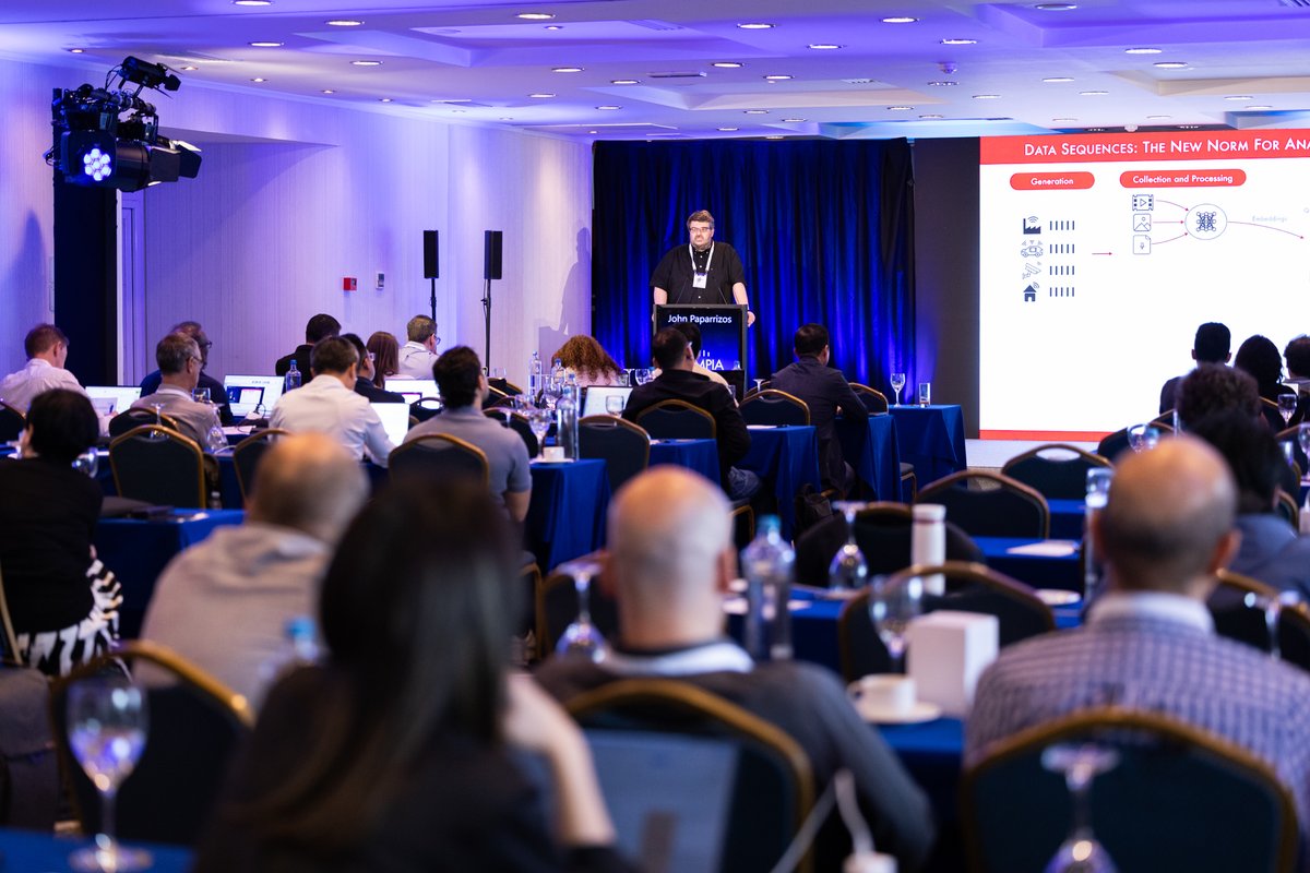 athenaRICinfo's tweet image. 📍 Talks continue at #OlympiaResearchSummit with fresh insights on fairness, 4D generative AI & scalable analytics. Researchers share new ways to rethink real-world data challenges. #AthenaRC #AI #BigData #MachineLearning