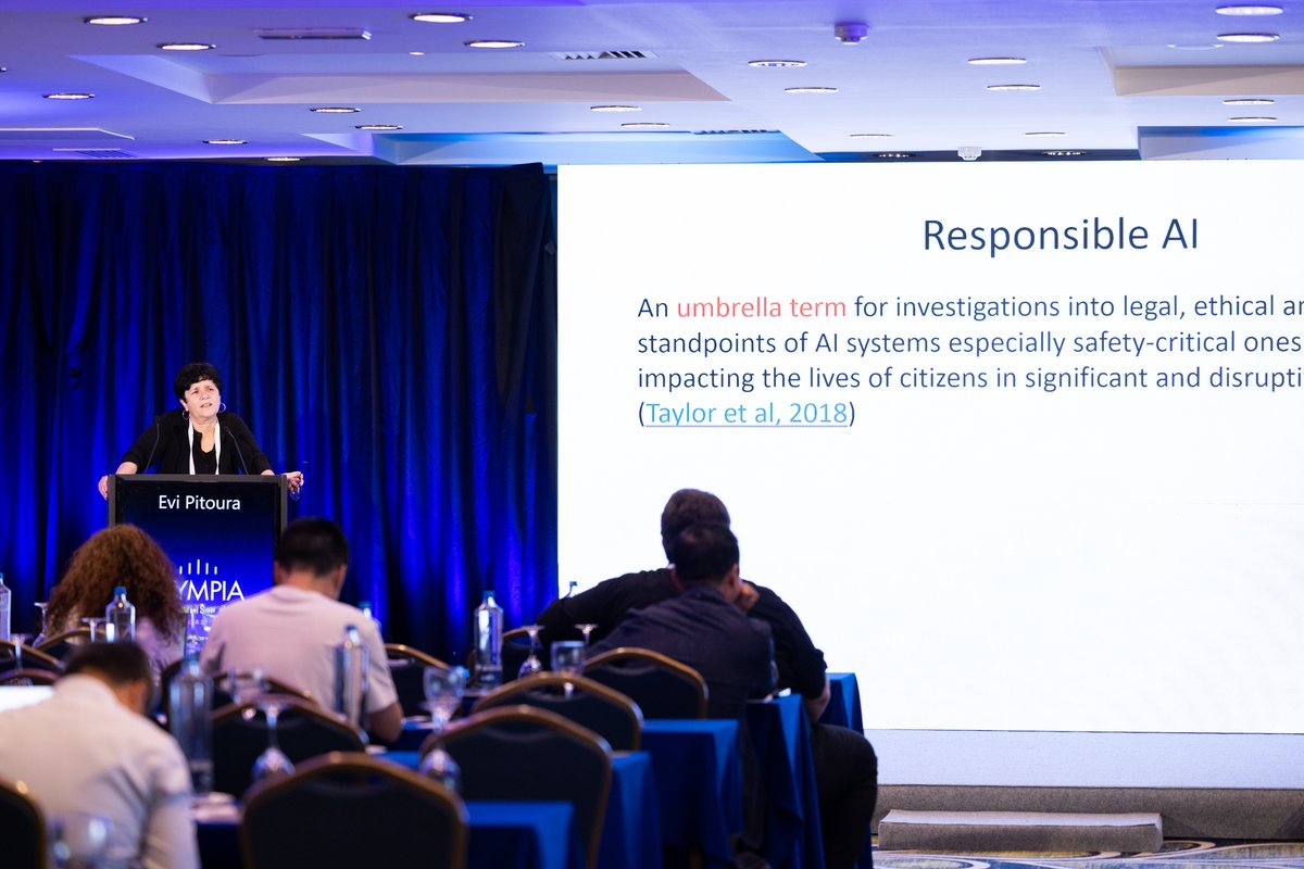 athenaRICinfo's tweet image. 📍 Talks continue at #OlympiaResearchSummit with fresh insights on fairness, 4D generative AI & scalable analytics. Researchers share new ways to rethink real-world data challenges. #AthenaRC #AI #BigData #MachineLearning