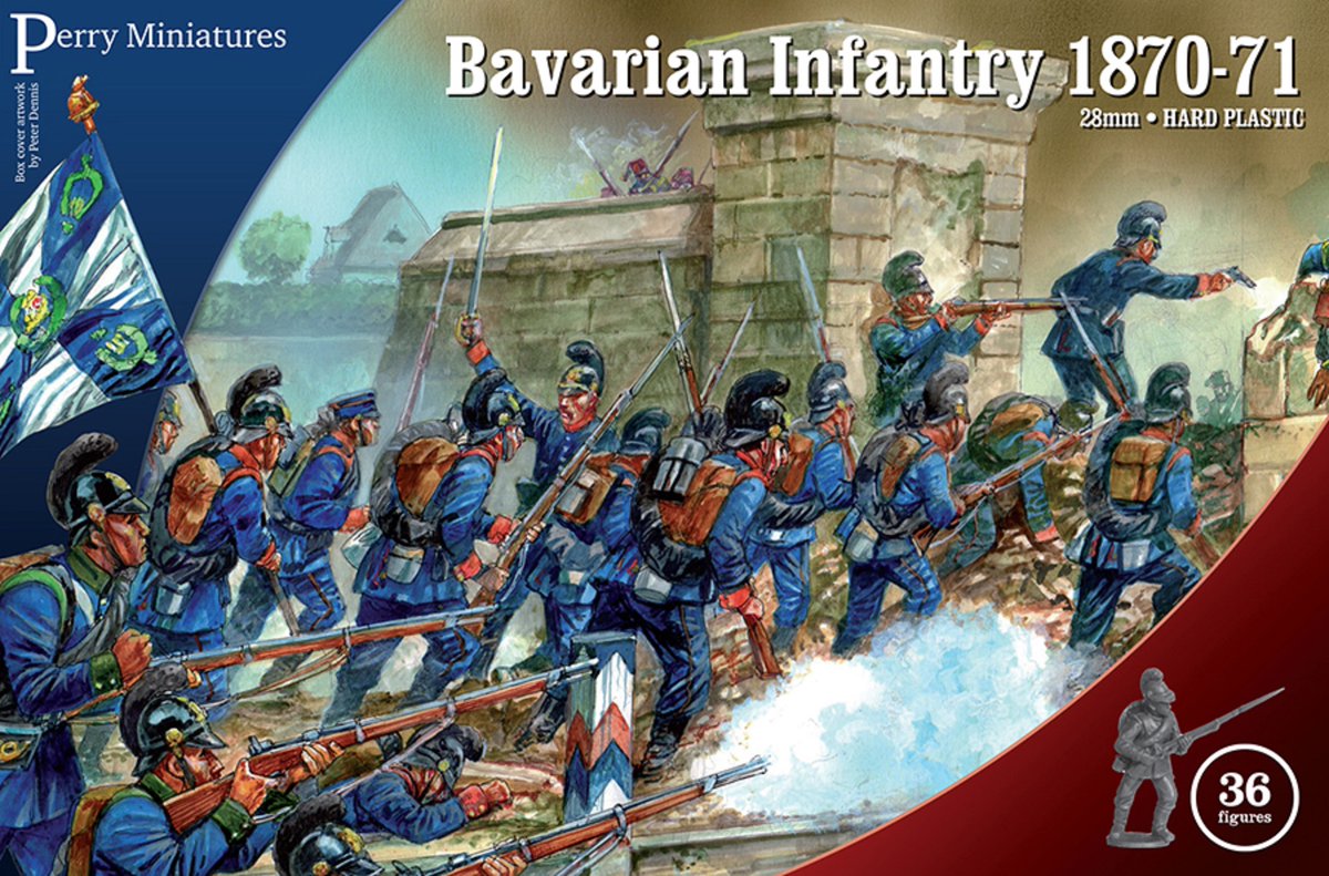 BadgerGamesLLC's tweet image. Perry Miniatures wonderful plastic boxed set of Bavarians for the Franco-Prussian War is available at Badger Games. You can create 36 unique and individual figures. badgergames.com/shop/perry-min…
#badgergamesllc #wargaming