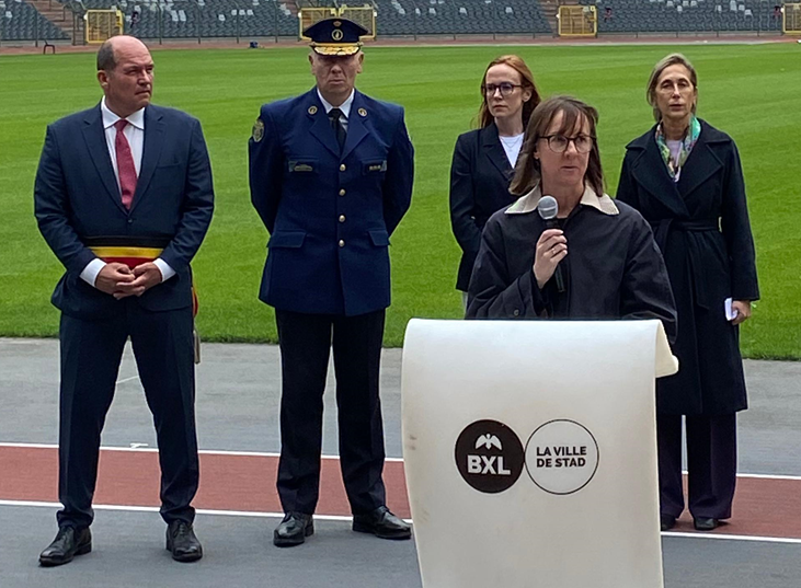 UK in Belgium🇬🇧🇧🇪 (@ukinbelgium) on Twitter photo Heysel 40 years on
Ambassador <a href="/AnneSherriffHMA/">Anne Sherriff</a>: We stood together in solemn remembrance, reflecting on a tragic chapter in our shared history.
Our thoughts are with the families and friends of those who perished and with all those who continue to bear the scars of this tragedy. Heysel 40 years on
Ambassador <a href="/AnneSherriffHMA/">Anne Sherriff</a>: We stood together in solemn remembrance, reflecting on a tragic chapter in our shared history.
Our thoughts are with the families and friends of those who perished and with all those who continue to bear the scars of this tragedy.