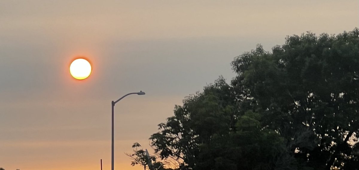 Last school day for staff and a cool sunrise ! Thanks ACHS for another year CG
